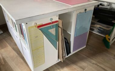 Il mio tavolo da cucito fai da te